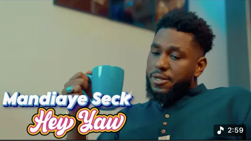 Sénégal – Musique : Mandiaye Seck dévoile sa nouvelle chanson d’amour « Hey You » (Vidéo)