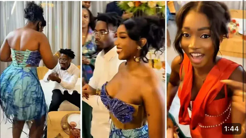 Côte d’Ivoire : L’actrice Aïssatou Cœurs Brisés célèbre ses fiançailles avec l’artiste Sindika lors d’un grand brunch