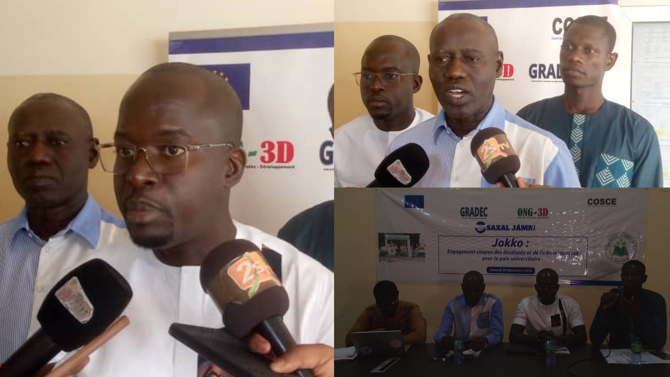 Sénégal – Prévention des tensions à l’UASZ : Un dialogue initié après la réhabilitation des amicales étudiantes