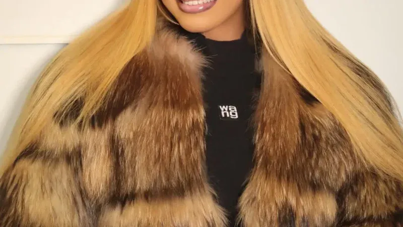 Sénégal : Fatel Sow s&rsquo;affiche dans un luxueux manteau en fourrure pour son look d&rsquo;hiver (Photo)