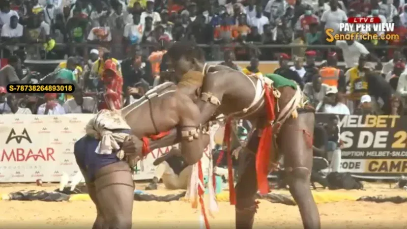 Lutte au Sénégal : Prince s’impose face à Mor Kang Kang sur une belle chute à l’Arène Nationale (Vidéo)