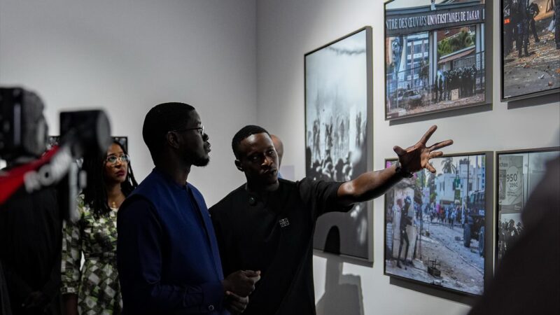 En première ligne: Diomaye Faye participe à un hommage aux blessures du Sénégal (Photos)