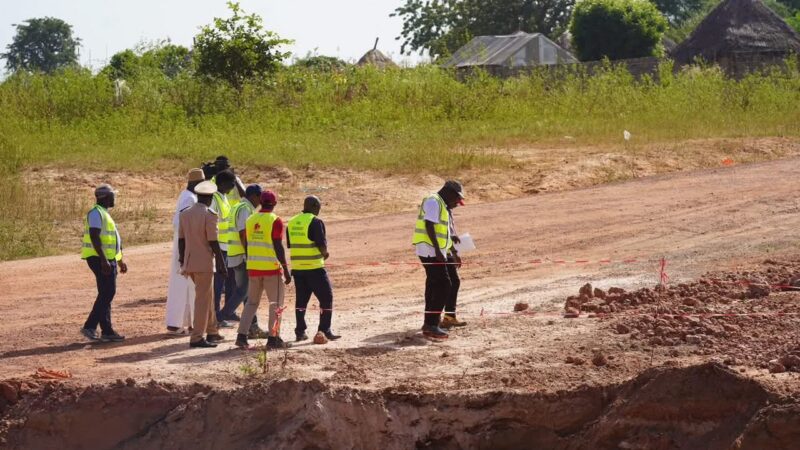 PUDC : Déthié Fall veille à la bonne exécution des travaux de la piste Maka Bélel–Paffa