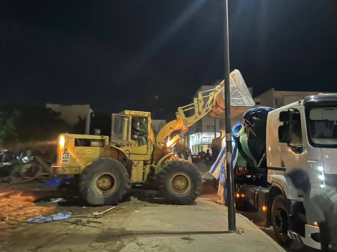 Dakar : Vaste opération de désencombrement et de sécurisation à Liberté 6 et Grand Yoff