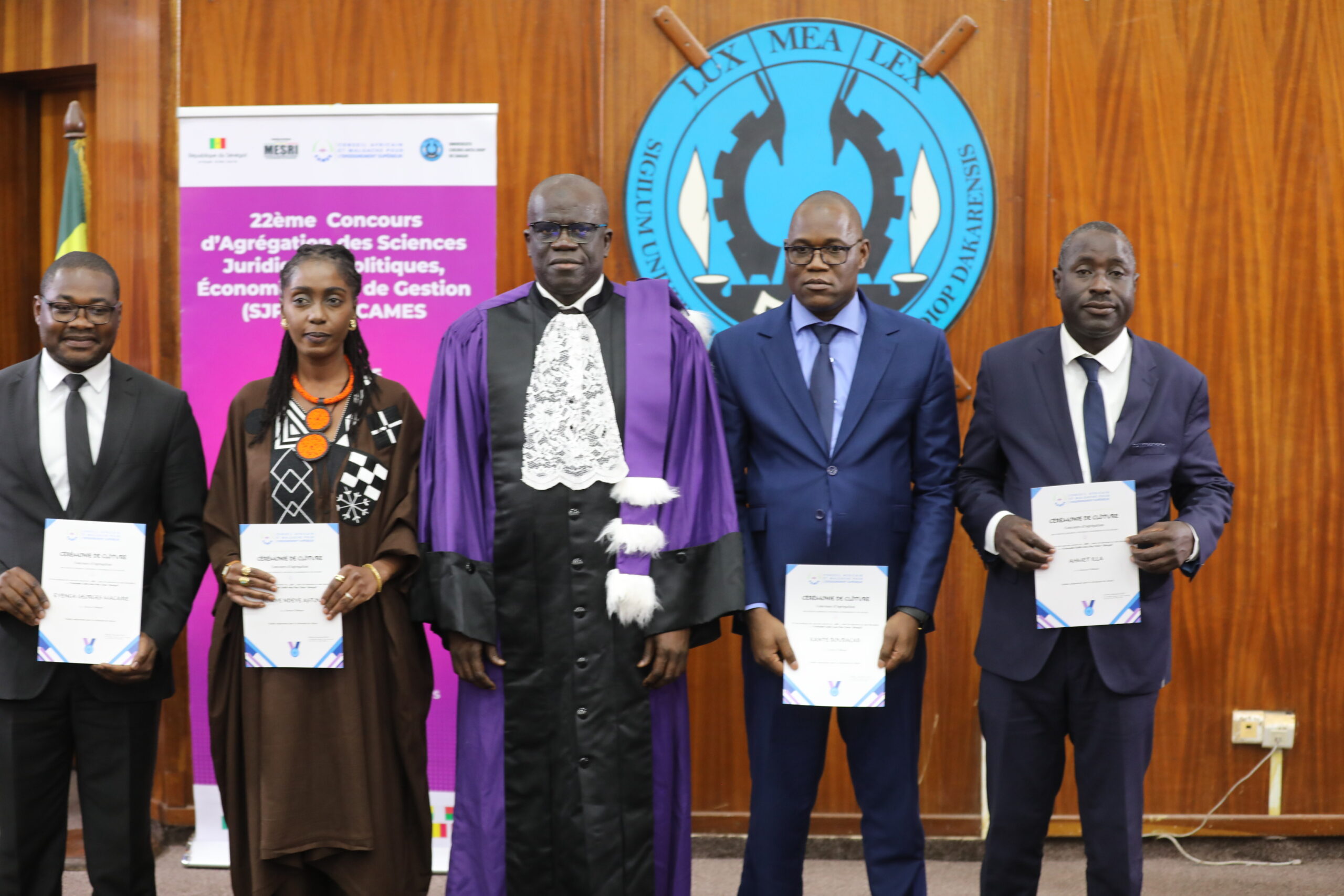 22ᵉ session du CAMES : des résultats record et des talents sénégalais récompensés…(photos)