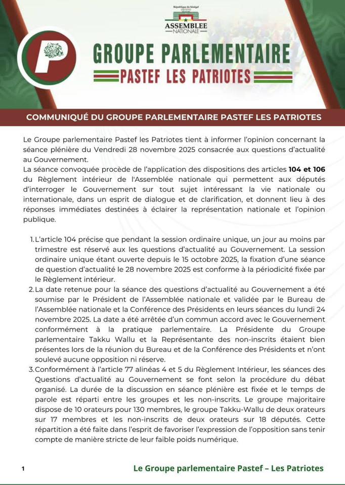 La Matinale Senego : Une action courageuse du Sénégal, Khadija Mahecor Diouf interpelle Sonko, et la nomination des membres de l’OFNAC