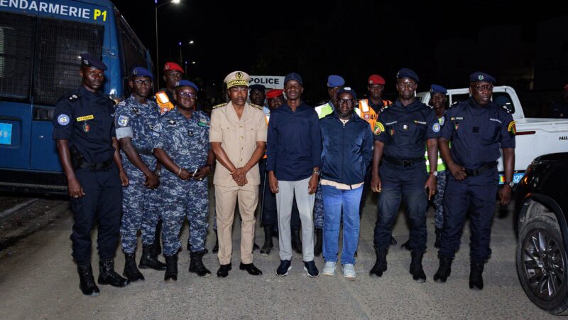 Sécurisation de Dakar : Descente nocturne du ministre de l’Intérieur avec Police et Gendarmerie, regardez !