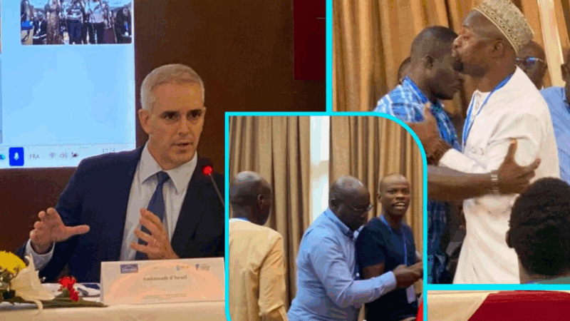 Colloque religieux à Dakar : Des manifestants expulsés après avoir interrompu l’ambassadeur d’Israël (Senego TV)