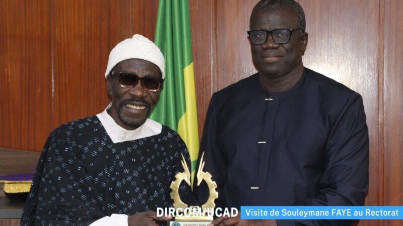 Souleymane Faye « Diego » honoré à l’UCAD pour ses 50 ans de carrière musicale