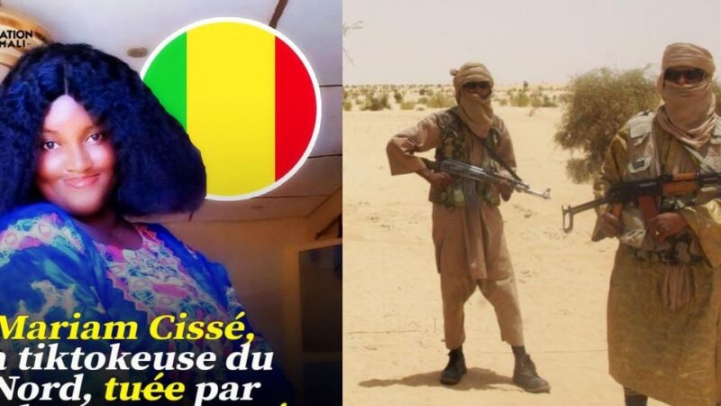 Mali : La tiktokeuse Mariam Cissé, soutien d’Assimi Goïta, assassinée à Tonka par les jihadistes