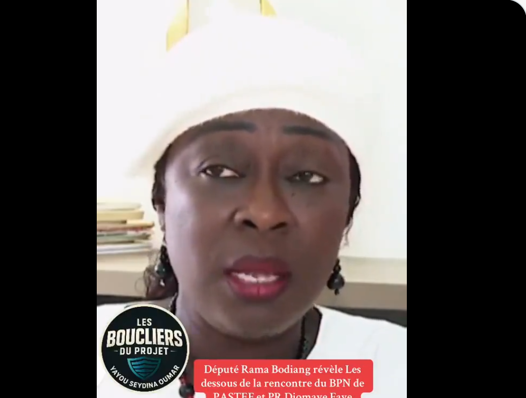 Diomaye – Pastef au Palais : La députée Rama Bodiang rétablit sa vérité (Vidéo)