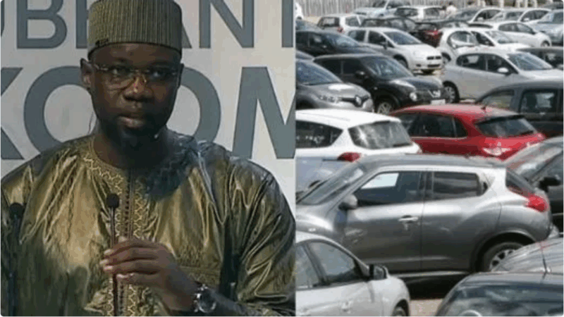 Ousmane Sonko signe le décret sur l’importation de véhicules de 8 à 10 ans