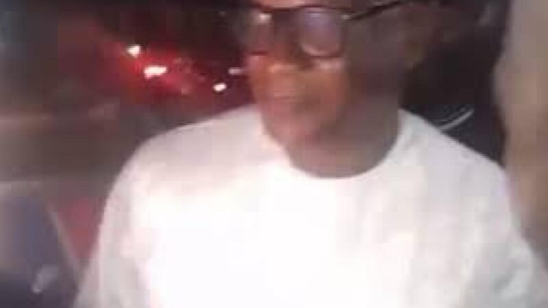 Les premières images de Lat Diop après sa libération