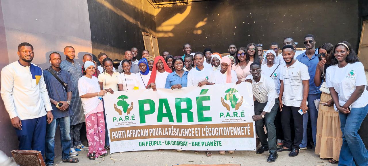 Lancement du parti PARE : « L’écologie n’est pas un luxe, mais une urgence nationale », selon le président Omar Baldé
