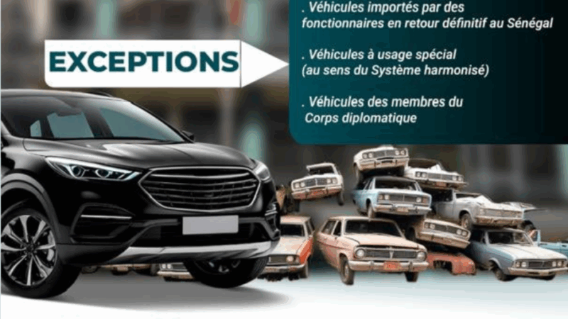 Voitures, utilitaires, cyclomoteurs : Les nouvelles interdictions à l’importation dévoilées