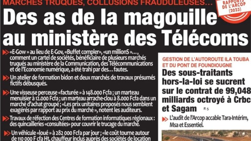 Découvrez les Unes des journaux sénégalais du mardi 04 novembre 2025