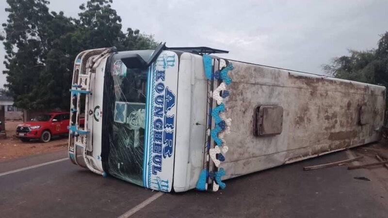 Tera Meeting : 23 blessés suite à un accident du convoi de Koungheul sur le chemin du retour