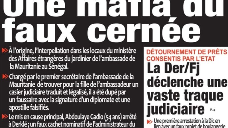 Découvrez les Unes des journaux sénégalais du mardi 18 novembre 2025