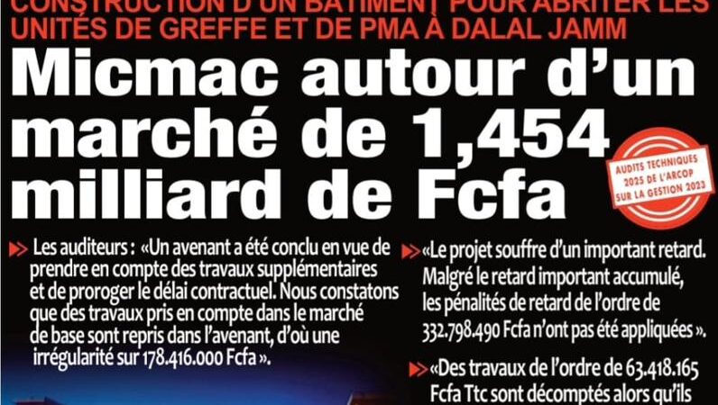 Découvrez les Unes des journaux sénégalais du lundi 24 novembre 2025