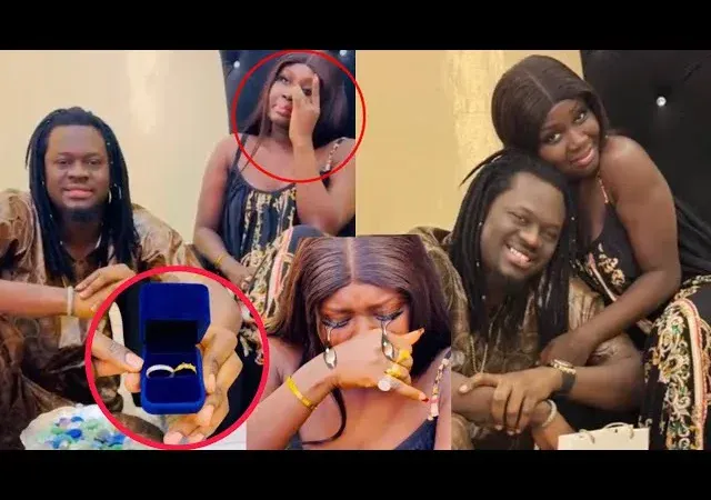 Sénégal – Après sa déclaration « Moy sama lumière », Omaro offre une bague en diamant à Sokhna Bator