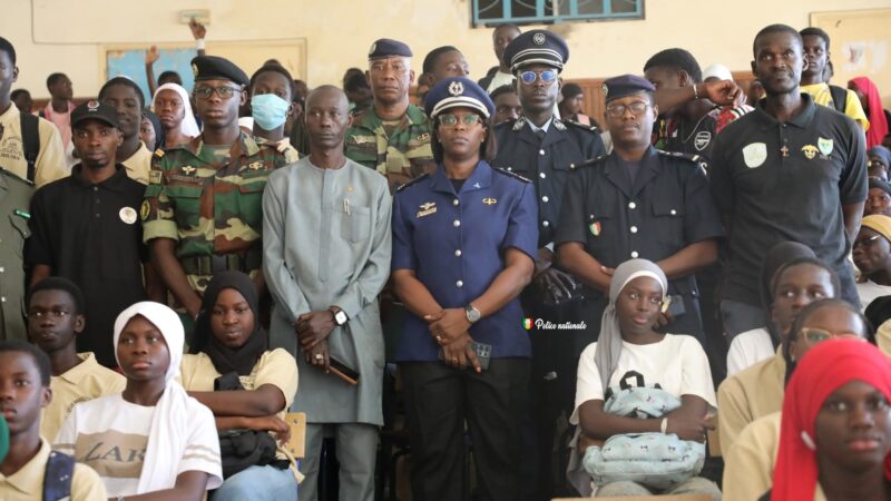 Sénégal – Programme « EDUPOLSEN » : La Police nationale se déploie dans les lycées pour former des « citoyens responsables »