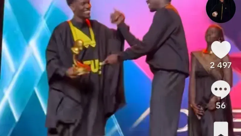 Outside Awards : Cheikh Footsyle sacré Meilleur Créateur de Contenu du Sénégal (Vidéo)