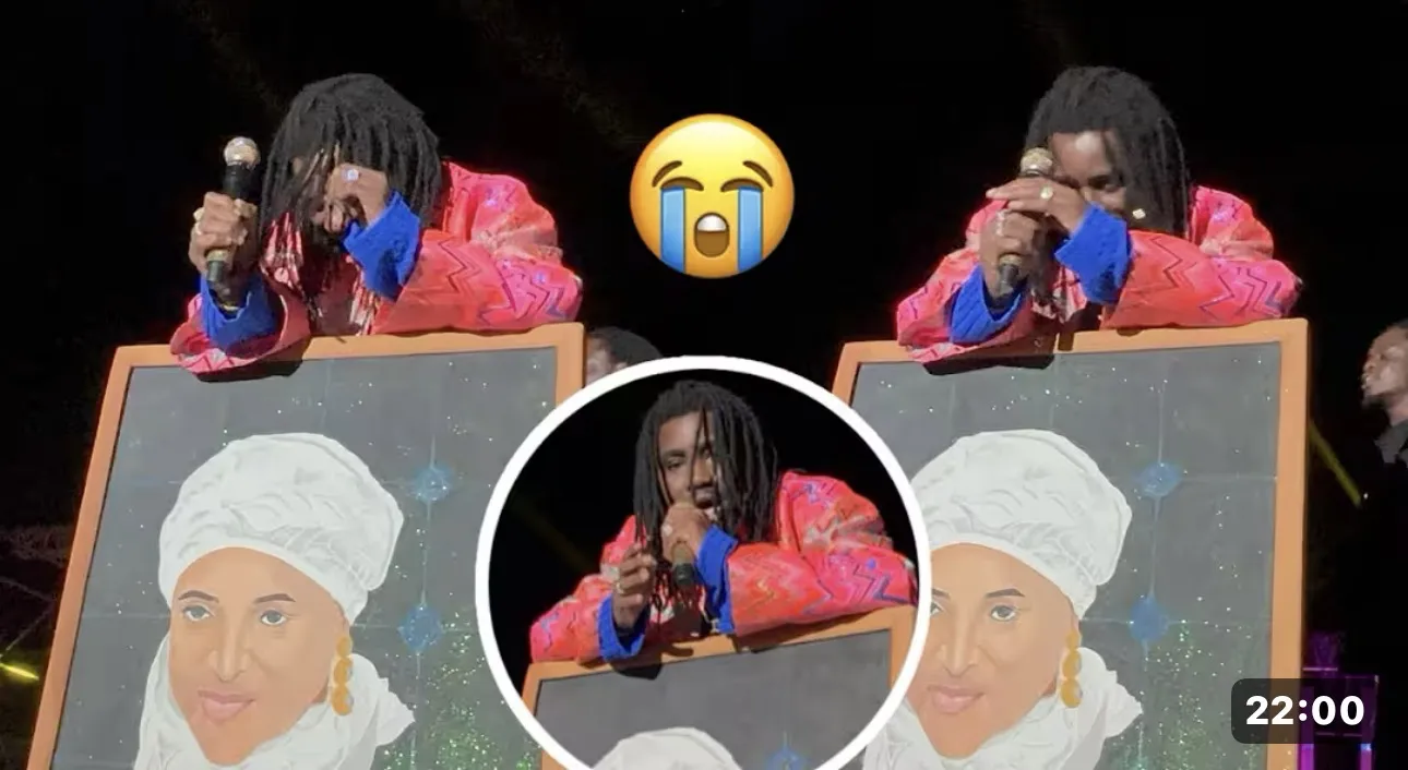 Scène émouvante : L’hommage vibrant de Wally Seck à sa mère qui a touché le public (Vidéo)
