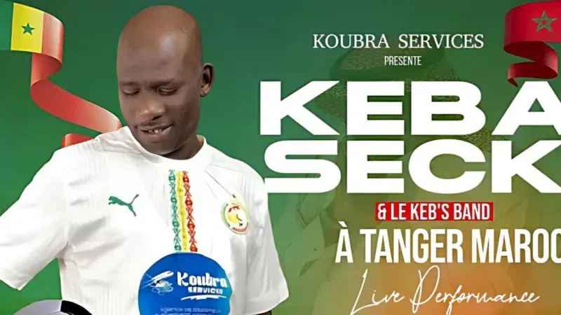 CAN 2025 au Maroc : Keba Seck va faire vibrer Tanger après le choc Sénégal – RDC