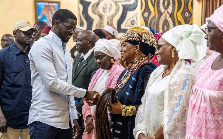 Ziguinchor : Le Président Diomaye Faye reçoit les acteurs engagés dans le processus de paix en Casamance