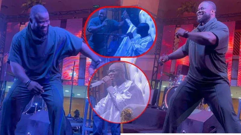 Grand Théâtre : L’incroyable prestation de danse d’Eumeu Sène aux côtés d’Omar Pène (Vidéo)