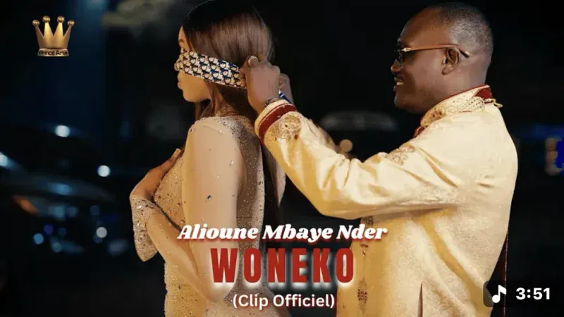 « Woneko » : Alioune Mbaye Nder sublime l&rsquo;amour et la tradition dans son nouveau clip (Vidéo)