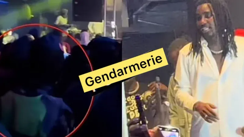 Vogue : La gendarmerie débarque et interrompt le show de Wally Seck