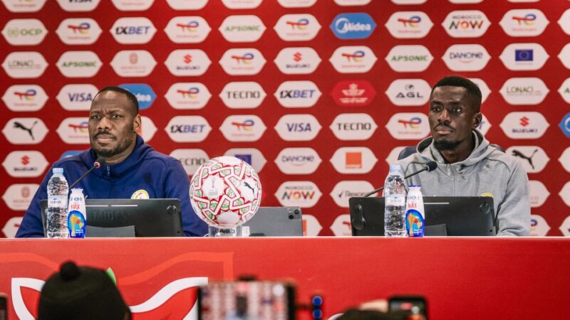 Sénégal-RDC : les Lions prêts à rugir, Pape Thiaw et Gana Guèye confiants