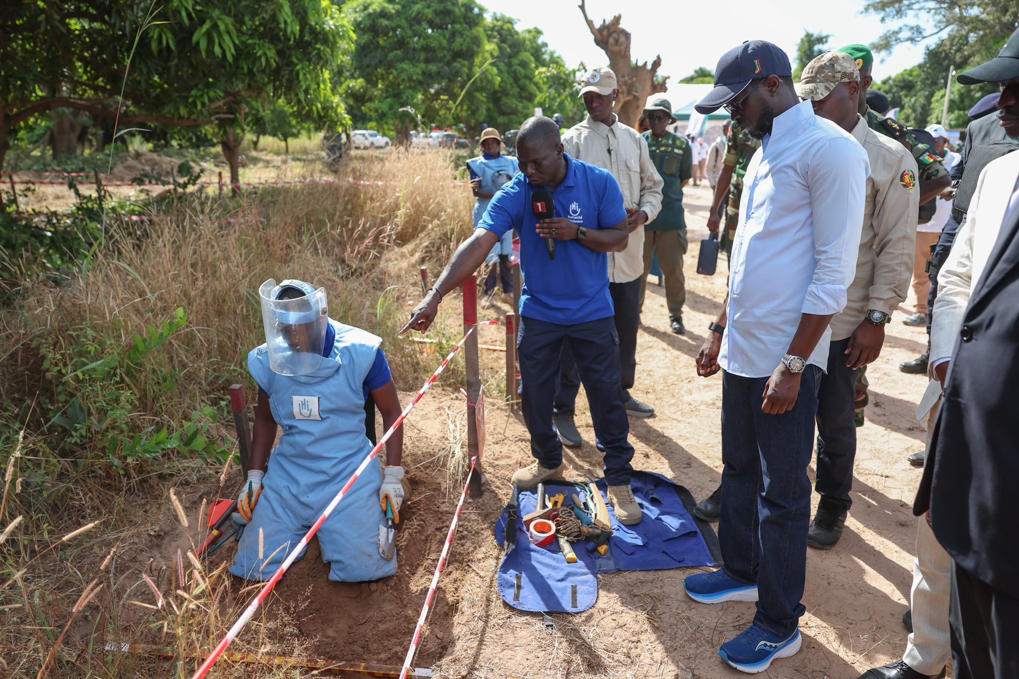 Tournée économique en Casamance : le déminage au cœur de l’engagement présidentiel pour la relance et la paix durable