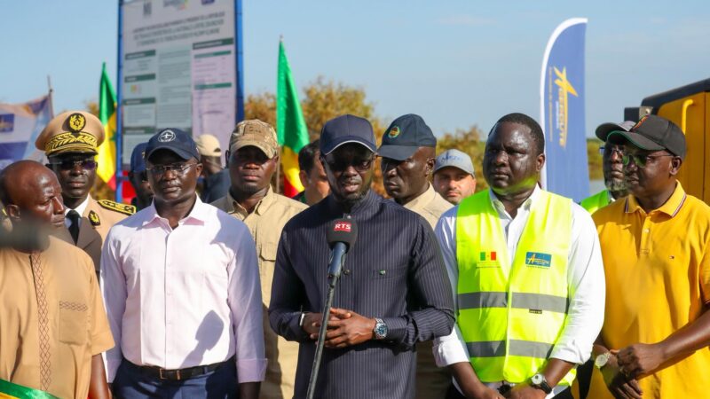 Casamance : Bassirou Diomaye Faye lance les travaux d’entretien de la RN6 et de l’axe Oussouye–Mlomp–Elinkine