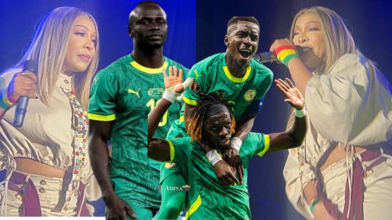 Viviane Chidid enflamme le CICES après la victoire des Lions avec un live explosif