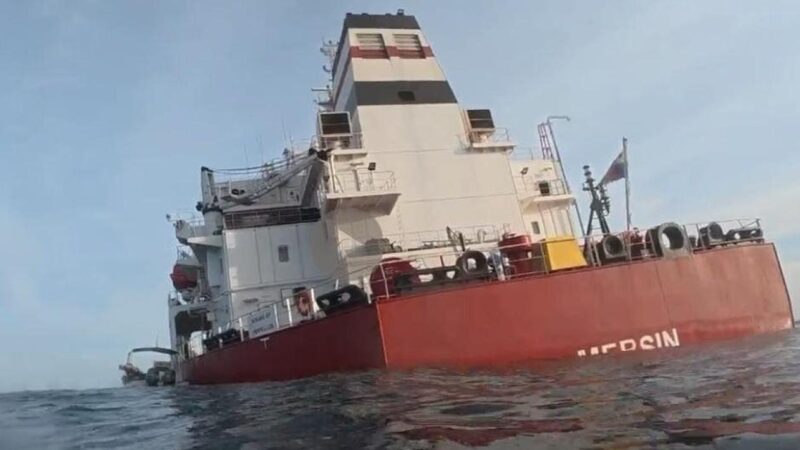 Affaire du pétrolier Mersin : 18 000 tonnes évacuées, le navire stabilisé grâce au Touba Tawfekh