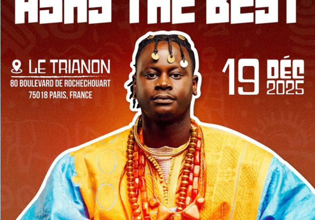Pourquoi Ashs The Best a reporté son concert parisien ?