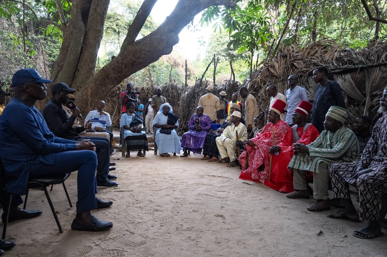 Paix en Casamance: Diomaye échange avec les autorités coutumières et religieuses d&rsquo;Oussouye et Calobone