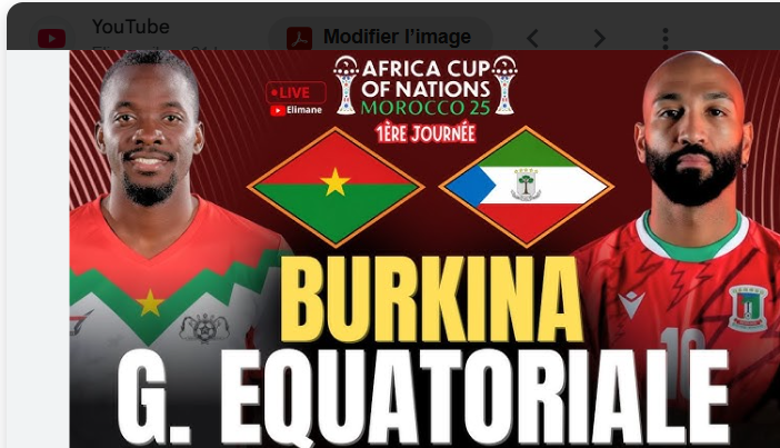 CAN 2025 : Burkina Faso – Guinée-Équatoriale, Direct sur Senego
