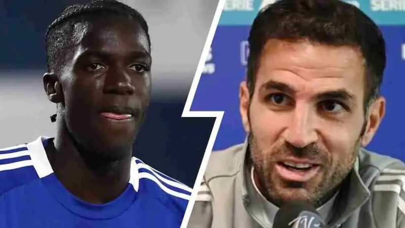 Cesc Fabregas réagit à la blessure d&rsquo;Assane Diao : « puisqu’on paie son salaire, autant le laisser jouer un peu pour nous »