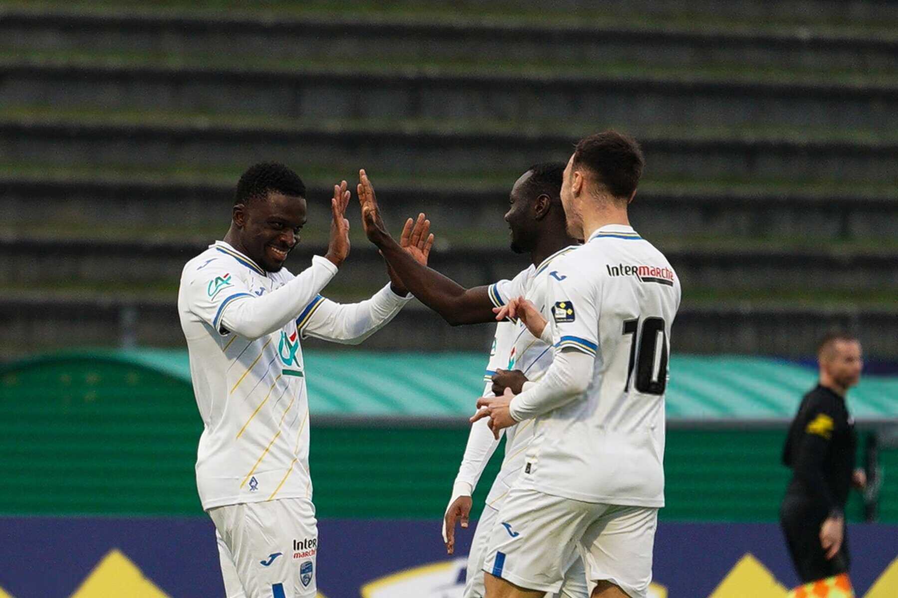 Coupe de France : Bamba Dieng signe un triplé avec Lorient