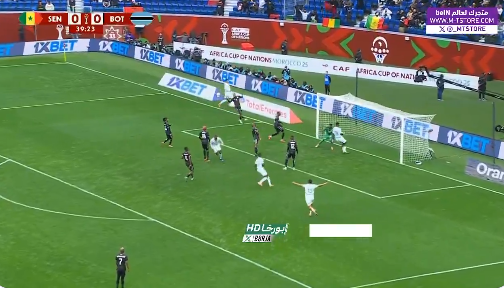 Sénégal – Botswana : Nicolas donne l&rsquo;avantage aux Lions avant la pause (vidéo)