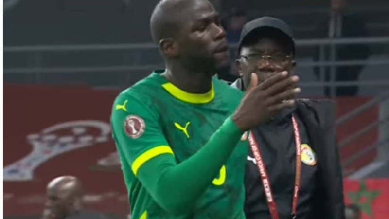 Can 2025: Mauvaise nouvelle sur Koulibaly en qualification du Sénégal en finale