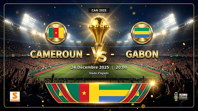 DIRECT – Cameroun vs Gabon : suivez le match en live sur Senego