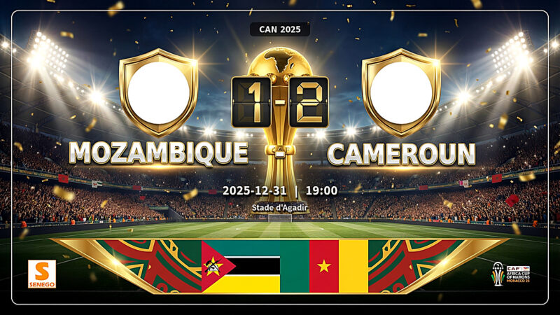 CAN 2025 : Le Cameroun s&rsquo;impose dans la douleur face au Mozambique (2-1), découvrez les notes des joueurs