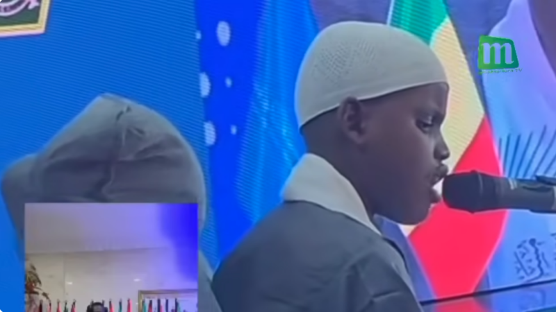 Prestation de Ousmane du Sénégal, au concours de récital du Coran en Indonésie (Vidéo)