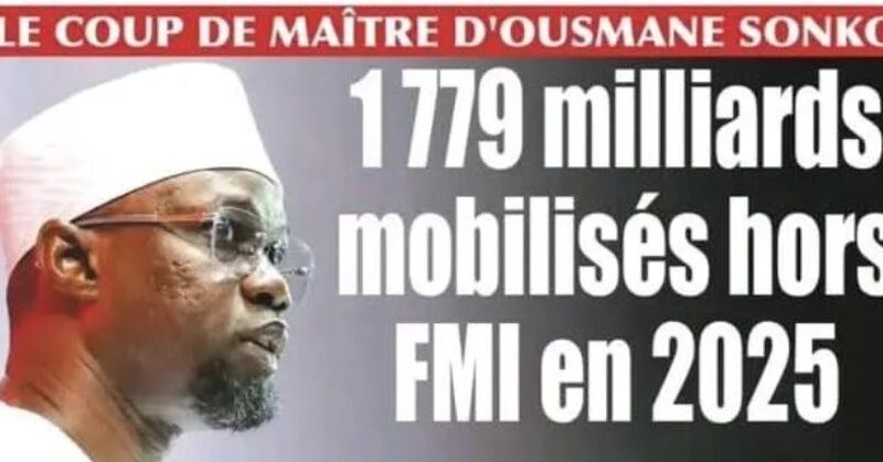 1 779 milliards sans FMI : Le coup de force d&rsquo;Ousmane Sonko…