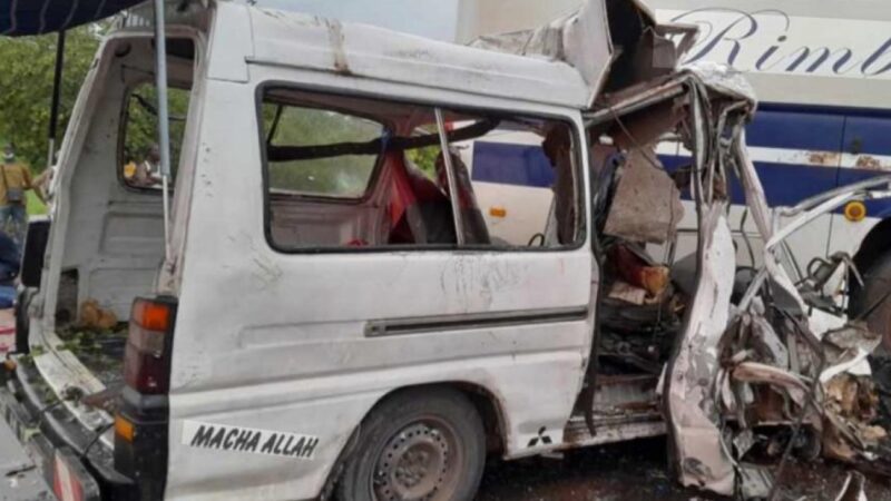 Accident mortel à l’entrée de Koungheul : deux morts et dix-sept blessés