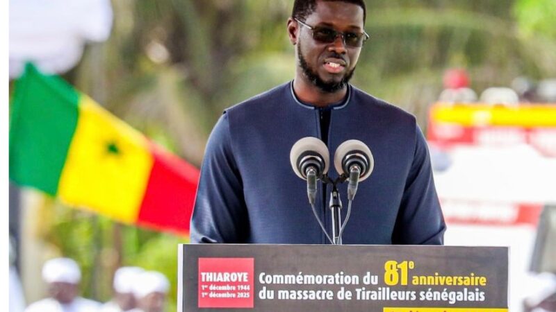 81e anniversaire du massacre de Thiaroye: Le discours mémorable du Président Diomaye en hommage aux tirailleurs